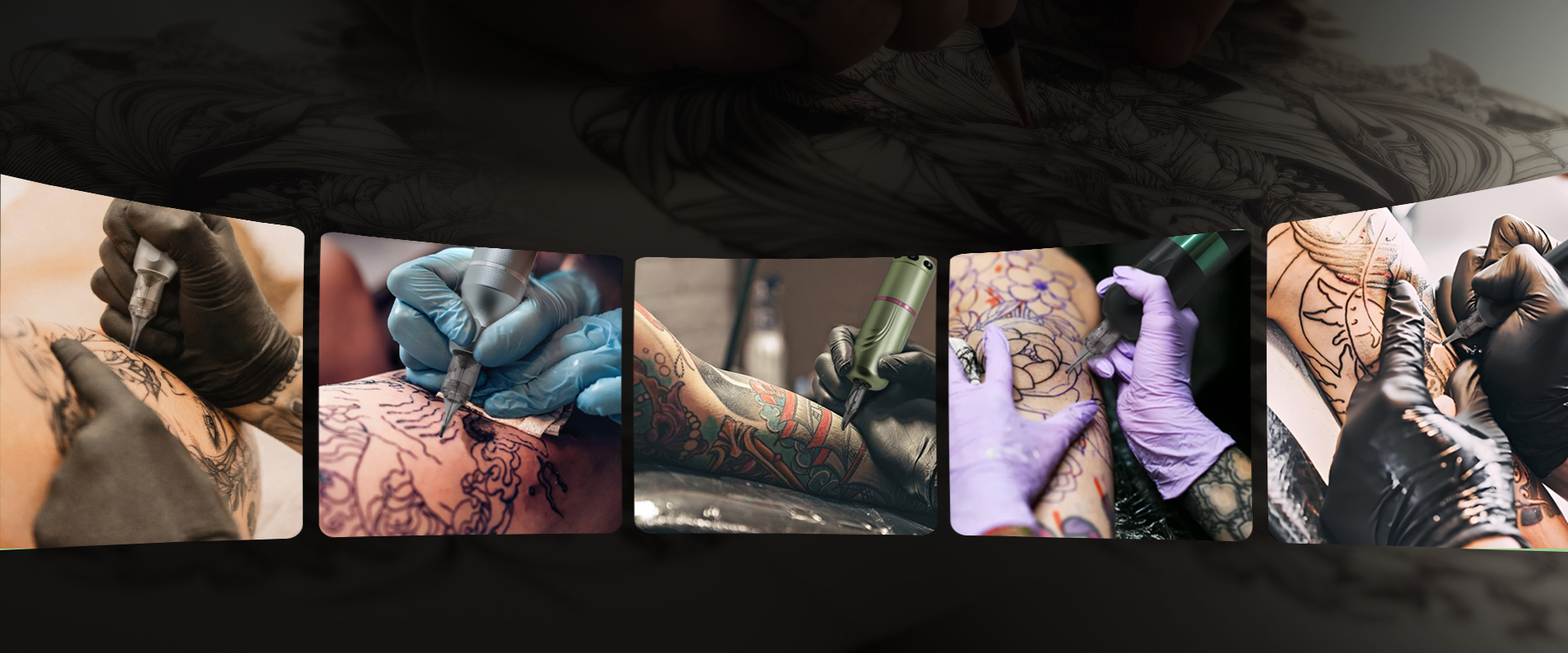 High quality tattoo industry products showcase